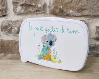 Boite à goûter personnalisée Koala