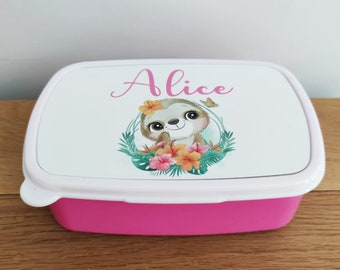 Lunch box personnalisée pour enfant - Lunch box couleurs - lunch box personnages -lunch box customisé -rentrée scolaire lunch box