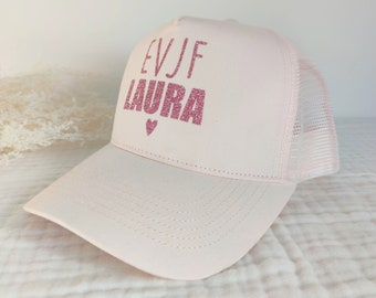 Casquette  personnalisée pour EVJF, team de la mariée