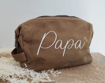 Trousse de Toilette pour homme " Papa ou Papy"  personnalisable