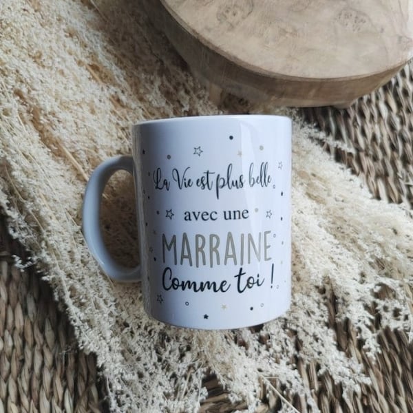 Taza personalizada Padrino Madrina