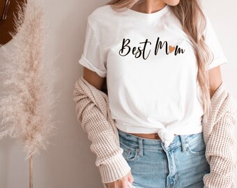 T-Shirt Best Mum pour les mamans
