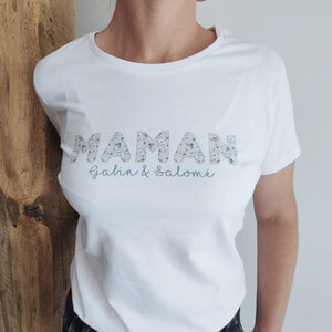 T-Shirt blanc Liberty. pour Nounou, Maman , mamie Bild 6