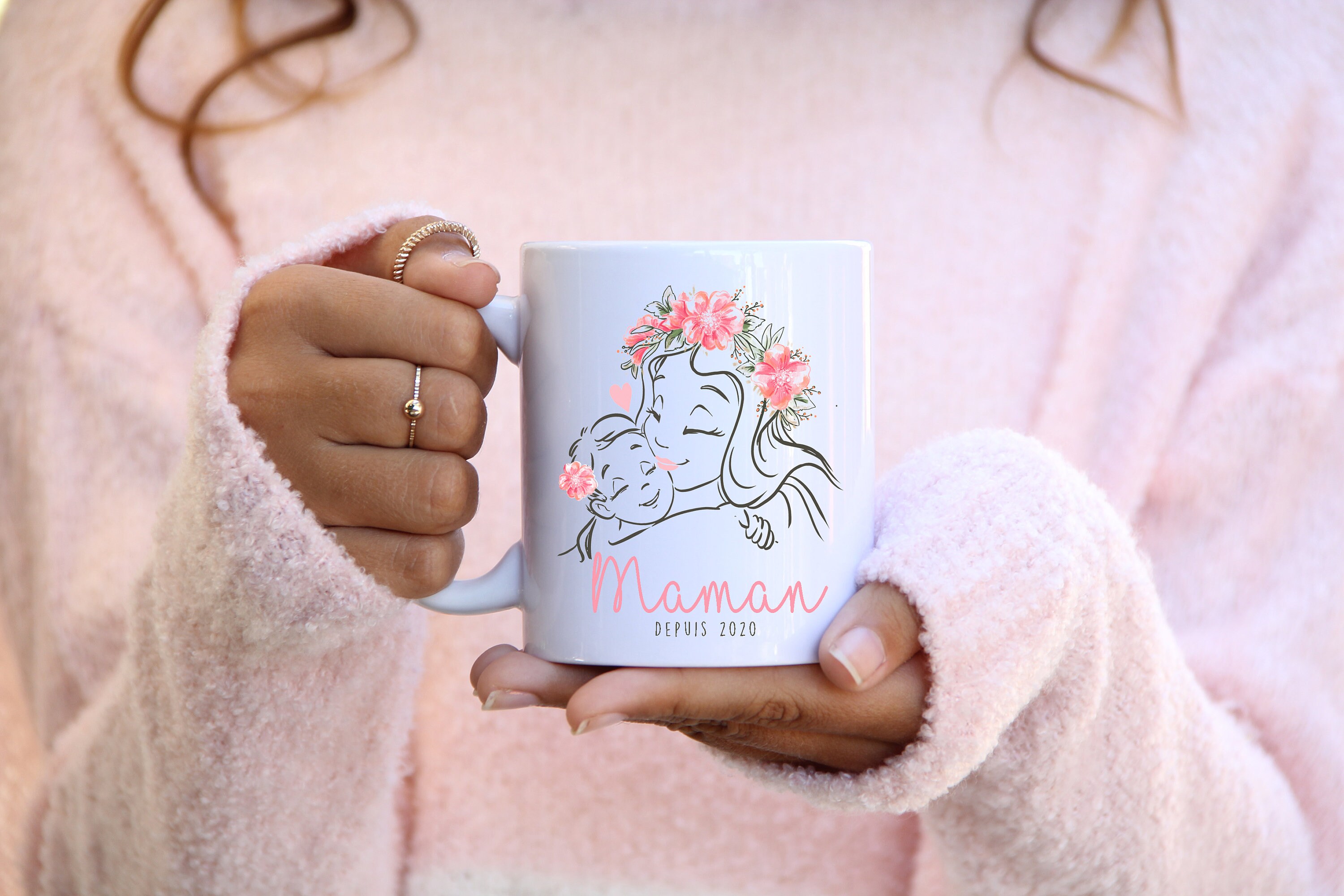 Mug Maman 1 Enfant à Personnaliser