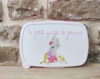 lunch box personnalisée Lapine