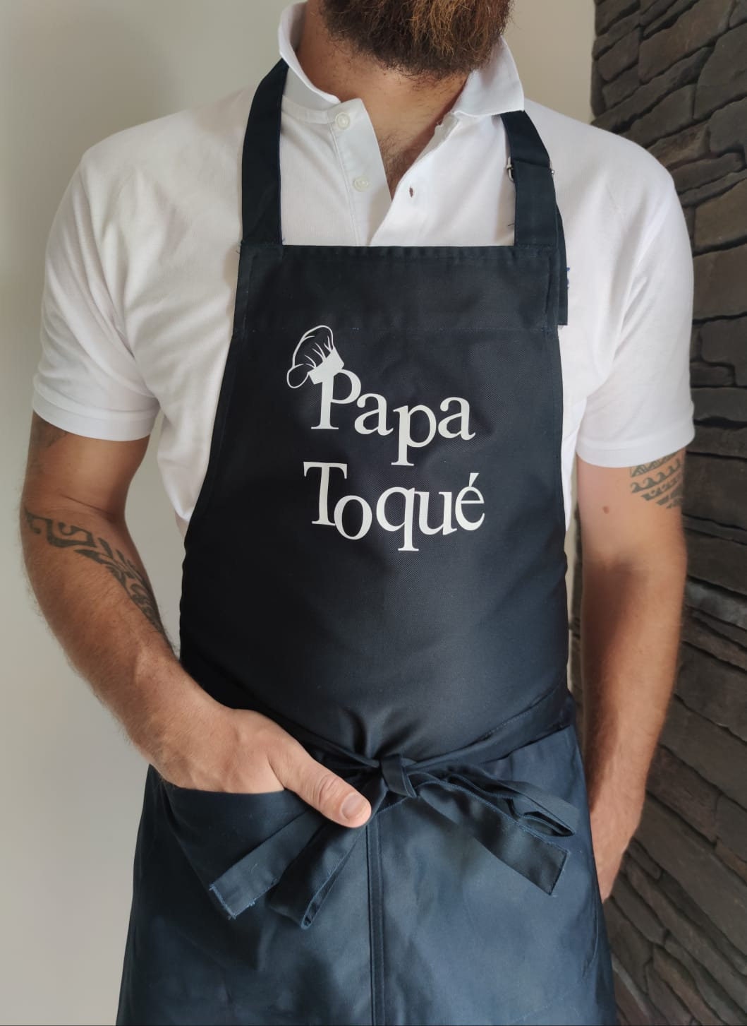 Tablier Homme Papa Toqué Pour La Fête Des Pères