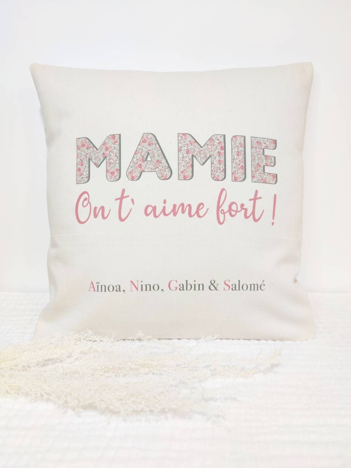 Coussin Décoratif Pour La Fête Des Mamies