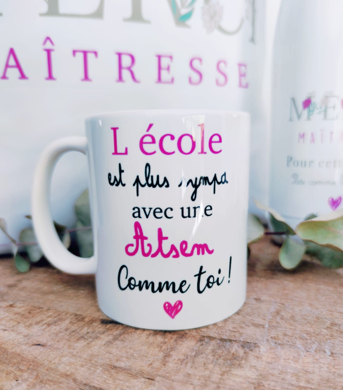 Mug Personnalisé Pour Cadeau Atsem