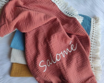 Couverture Bebe Brodee Etsy