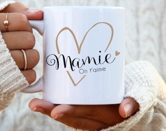 Mug à personnaliser pour la fête des Mamies