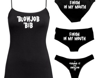 Cum in My Panties - Etsy