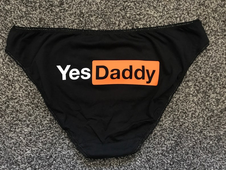 Yes MasterYes SirYes Daddy Knickers Set Of 3 Porn Hub Etsy