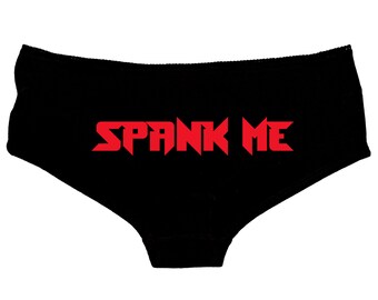 Spank Me Panties - Submissive Sub Kinky Sexy - Yes Daddy Panties - Daddy Knickers Camisole Set - 161