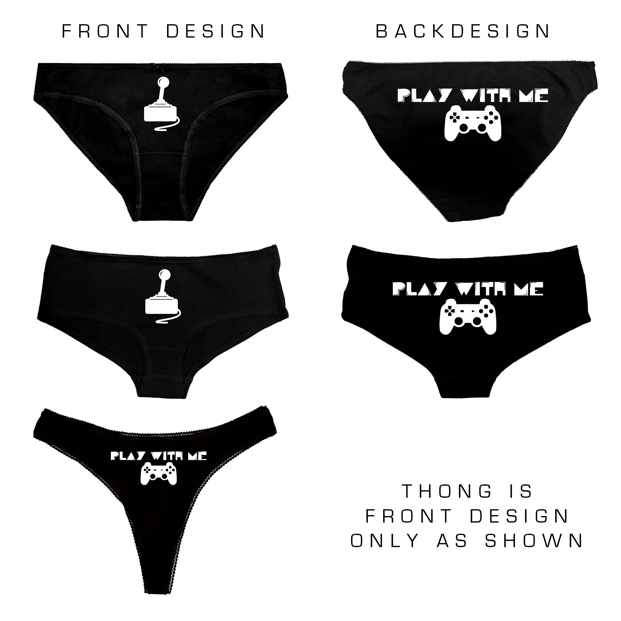 Can I Play With Your Stick 20 Colours Camilsole Set Knickers Vest Cami  Thong Shorts Gamer Nerdy Gamer Girl Gamer Chick 79 