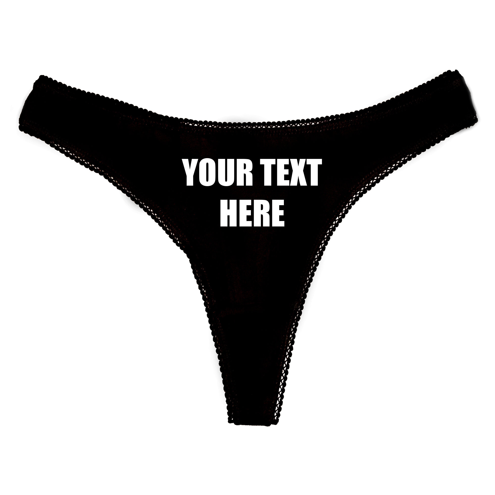 Any Text Custom Knickers Panties & Camisole Set Personalised - Etsy UK
