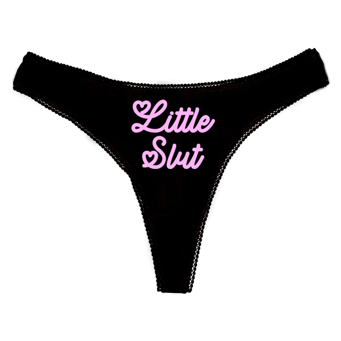 Little Slut Pink Panties And Vest Set Bdsm Bondage Submissive Etsy 