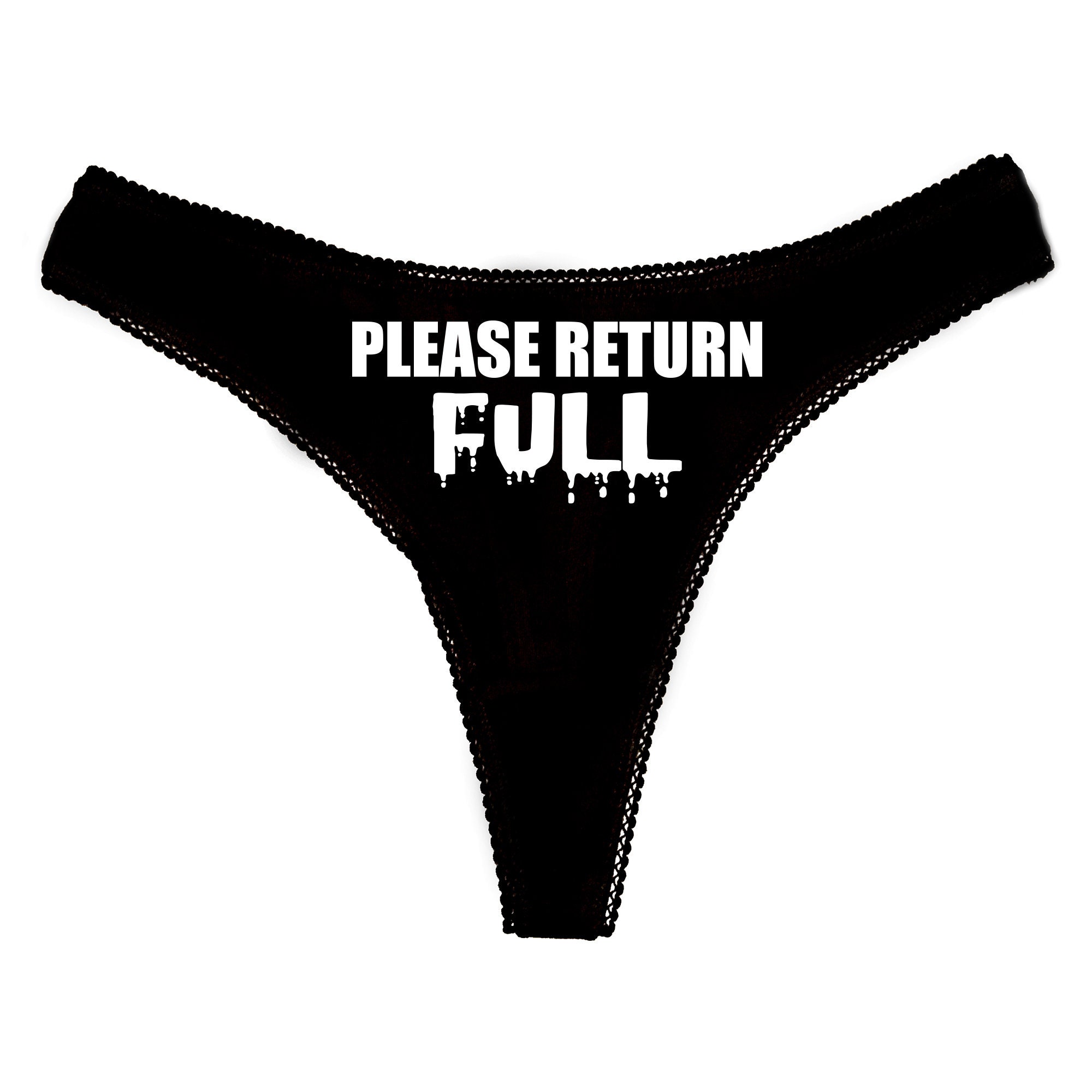 Please Return Full Panties Fetish BDSM Cuckold Thong Return foto