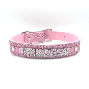 Princess Collar Vegan Leather - 8 Colours Multiple Designs