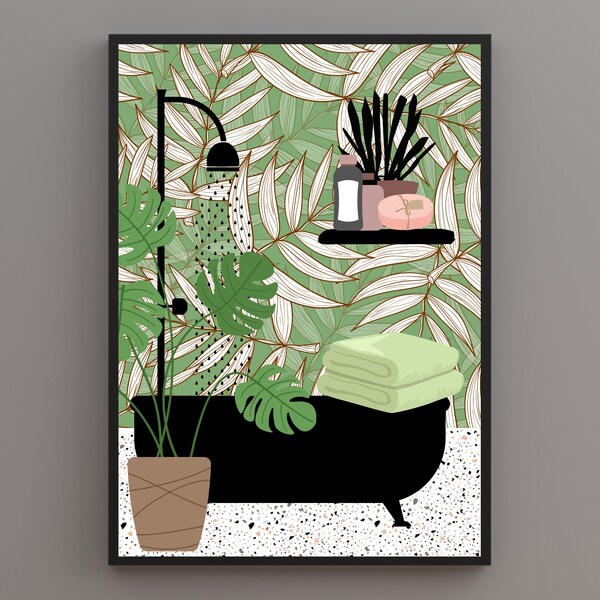 Botanical Wall Decor - Etsy