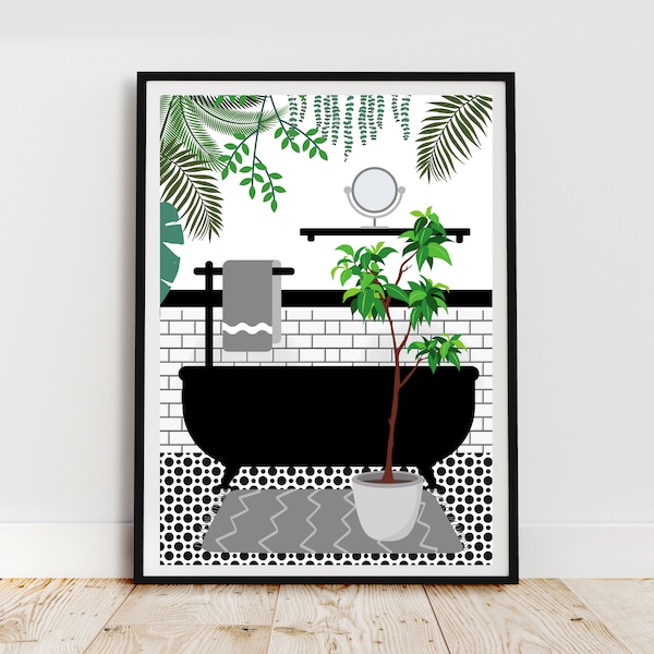 Bathroom Prints Etsy UK