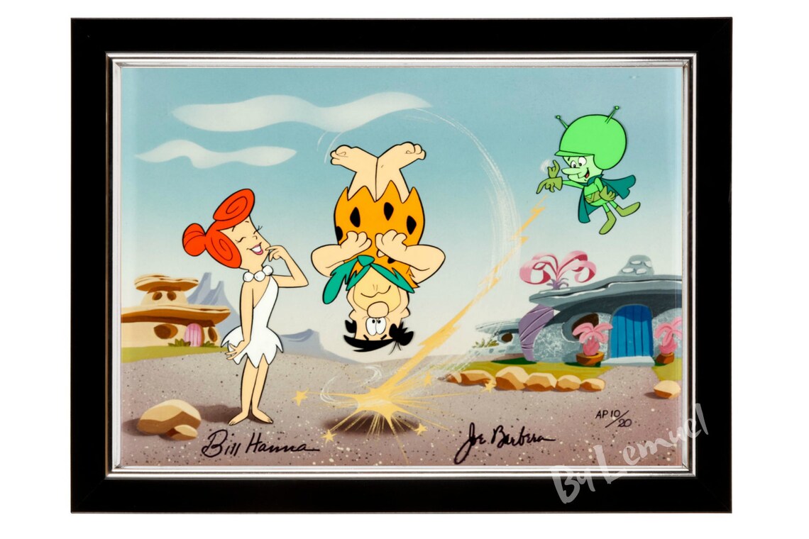 The Flintstones Gazoo Flips Fred Limited Edition 1989 Gift Etsy