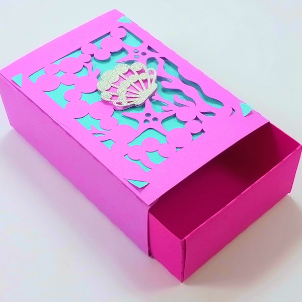 SVG Mermaid Box, Theme Party svg, Decor Box svg, Layered Cut File Template, Instant Download, Silhouette Cameo, Diy Cricut, Laser Cut. SVG Mermaid Box, Theme Party svg, Decor Box svg, Layered Cut File Template, Instant Download, Silhouette Cameo, Diy Cricut, Laser Cut.