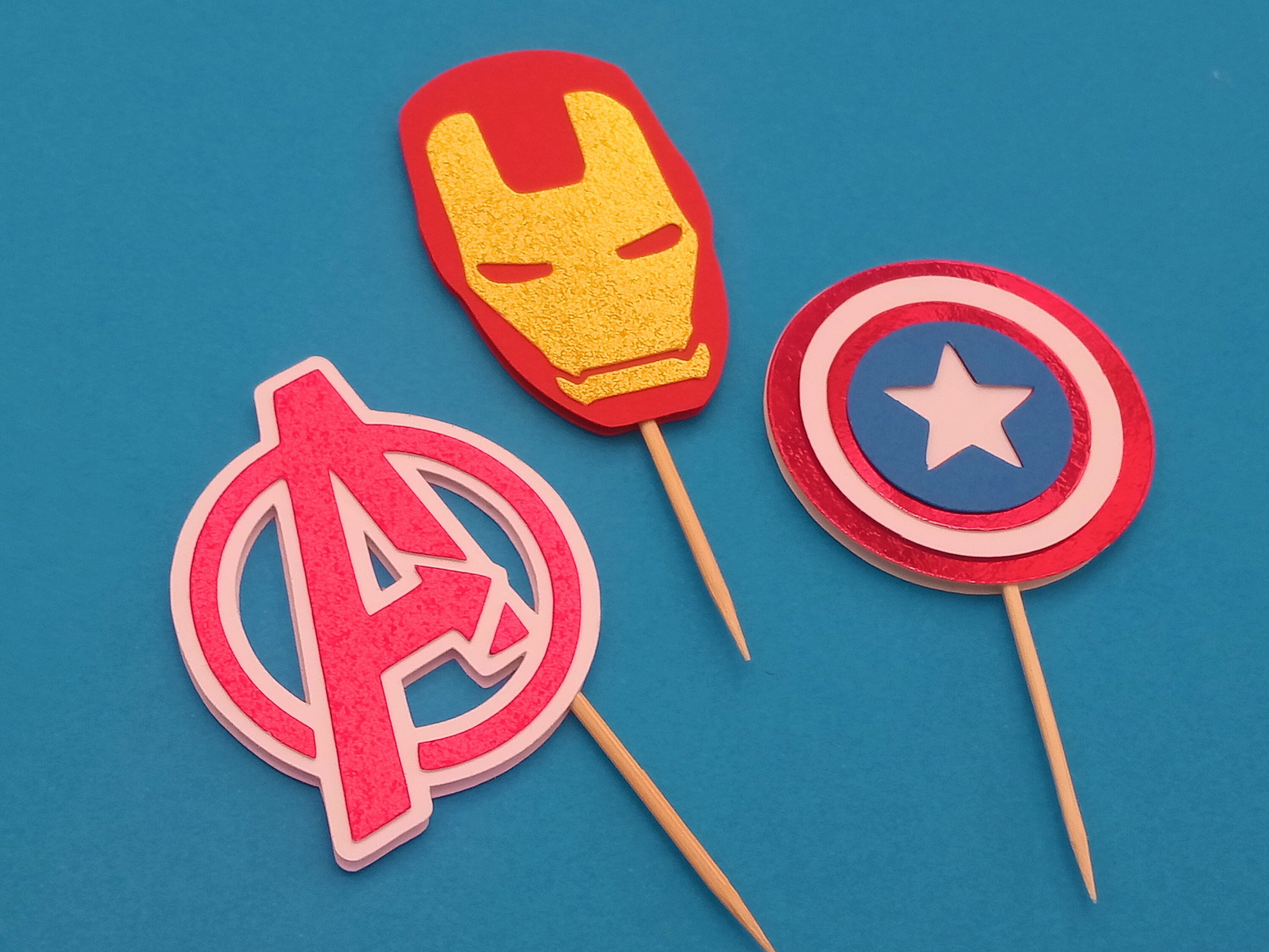 SVG Super Hero Cupcake Topper, Action Figure Cupcake Svg, Muffin