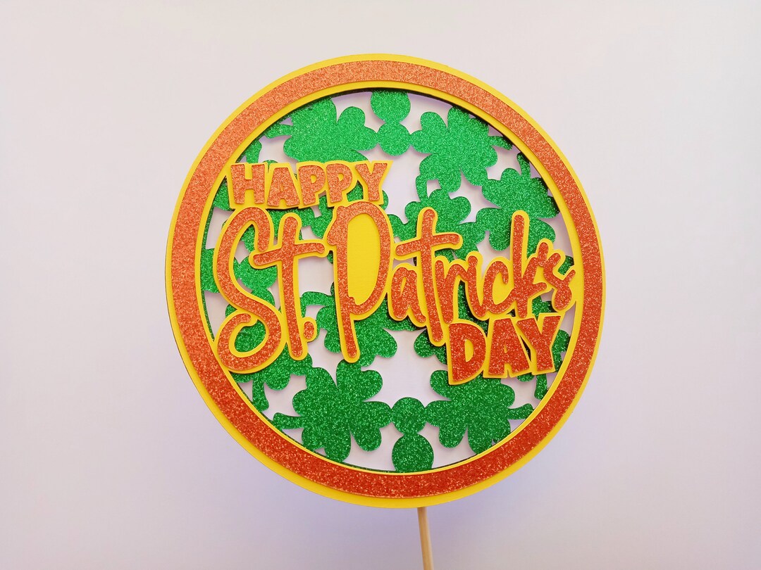 cute st patricks day cake toppers
