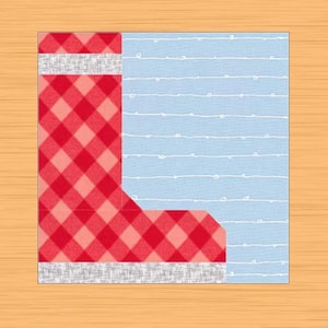 Patrón de bloque de edredón para botas de lluvia (PDF, 3 tamaños)