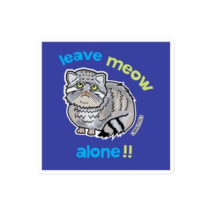 Pallas Cat 4x4&quot; Sticker