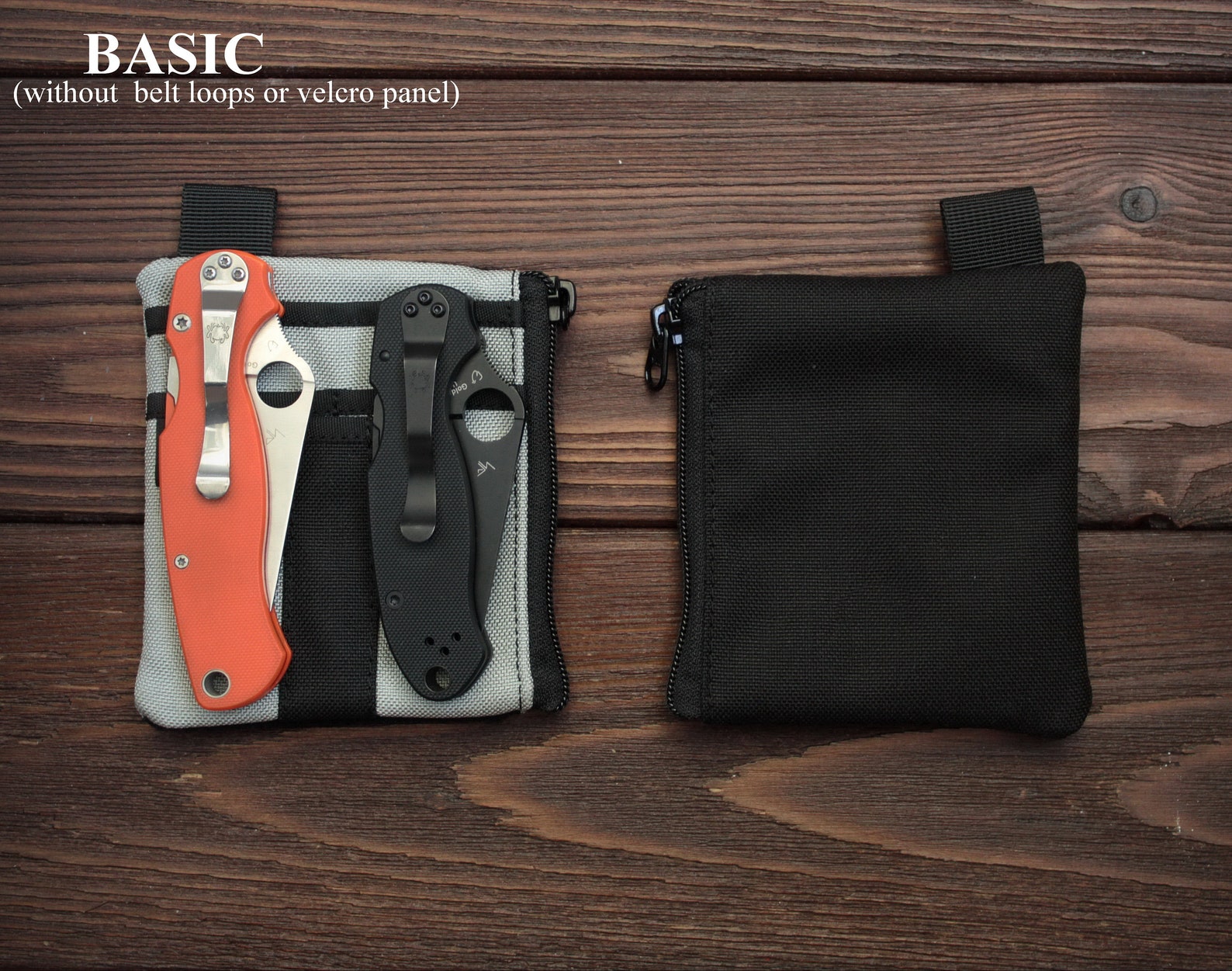 EDC Belt Pouch for Multitool and Folding Knife With Keys Etsy