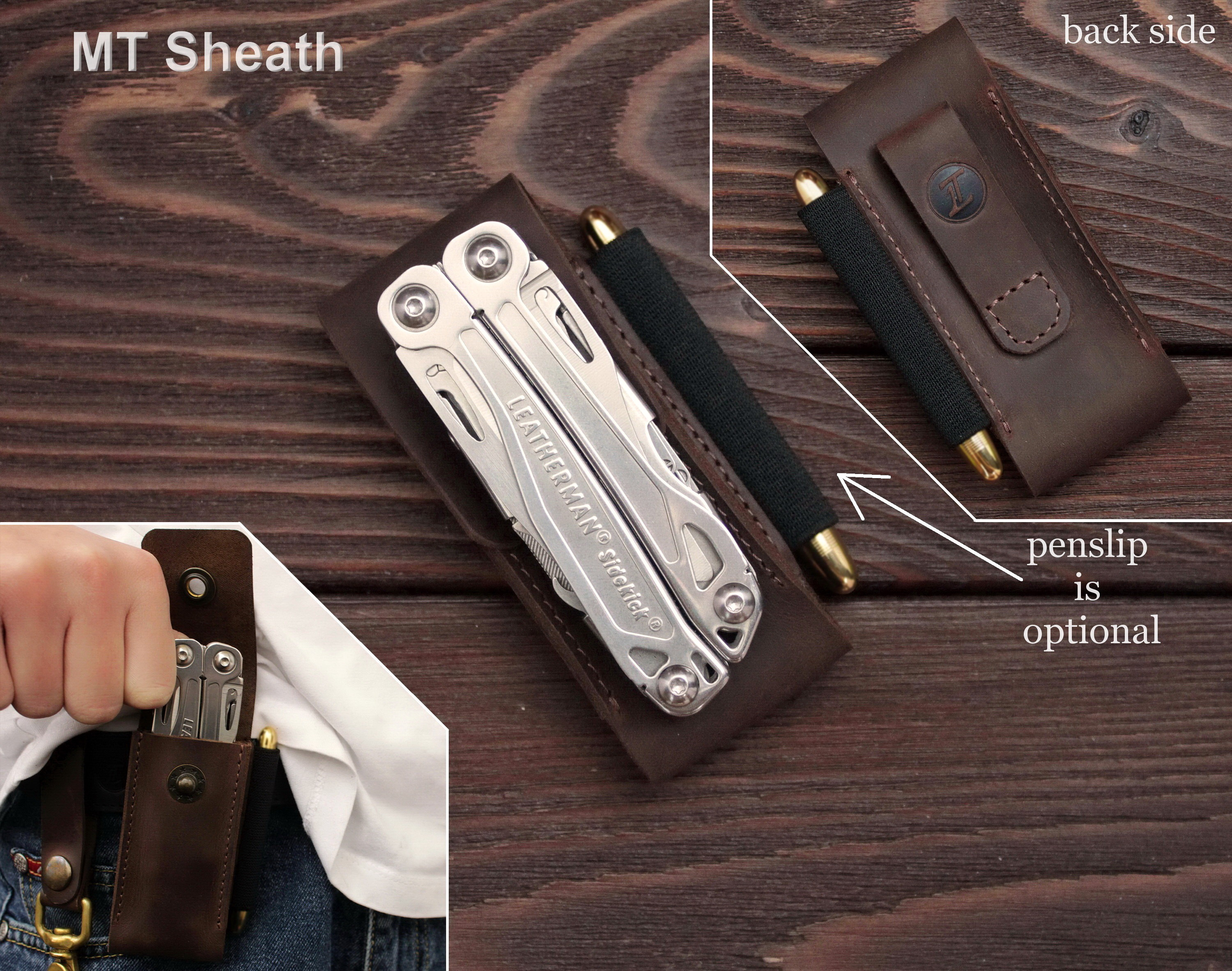 Swiss Army Knife Sheath EDC Pocket Slip With Belt Loop FREE Etsy