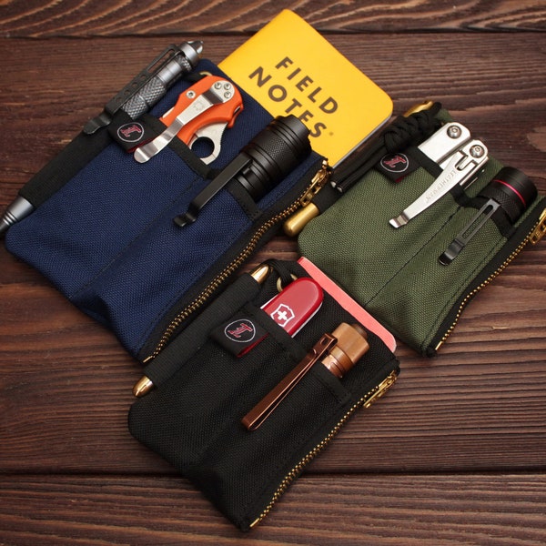 EDC pocket organizer, EDC pouch, EDC Wallet