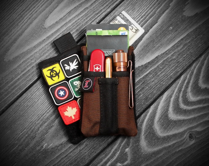 Set of 3 Velcro Organizers EDC Pocket Organizer EDC Pouch EDC Etsy