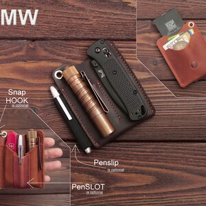 EDC pocket organizer, EDC Wallet , edc Belt pouch, FREE personalization image 4