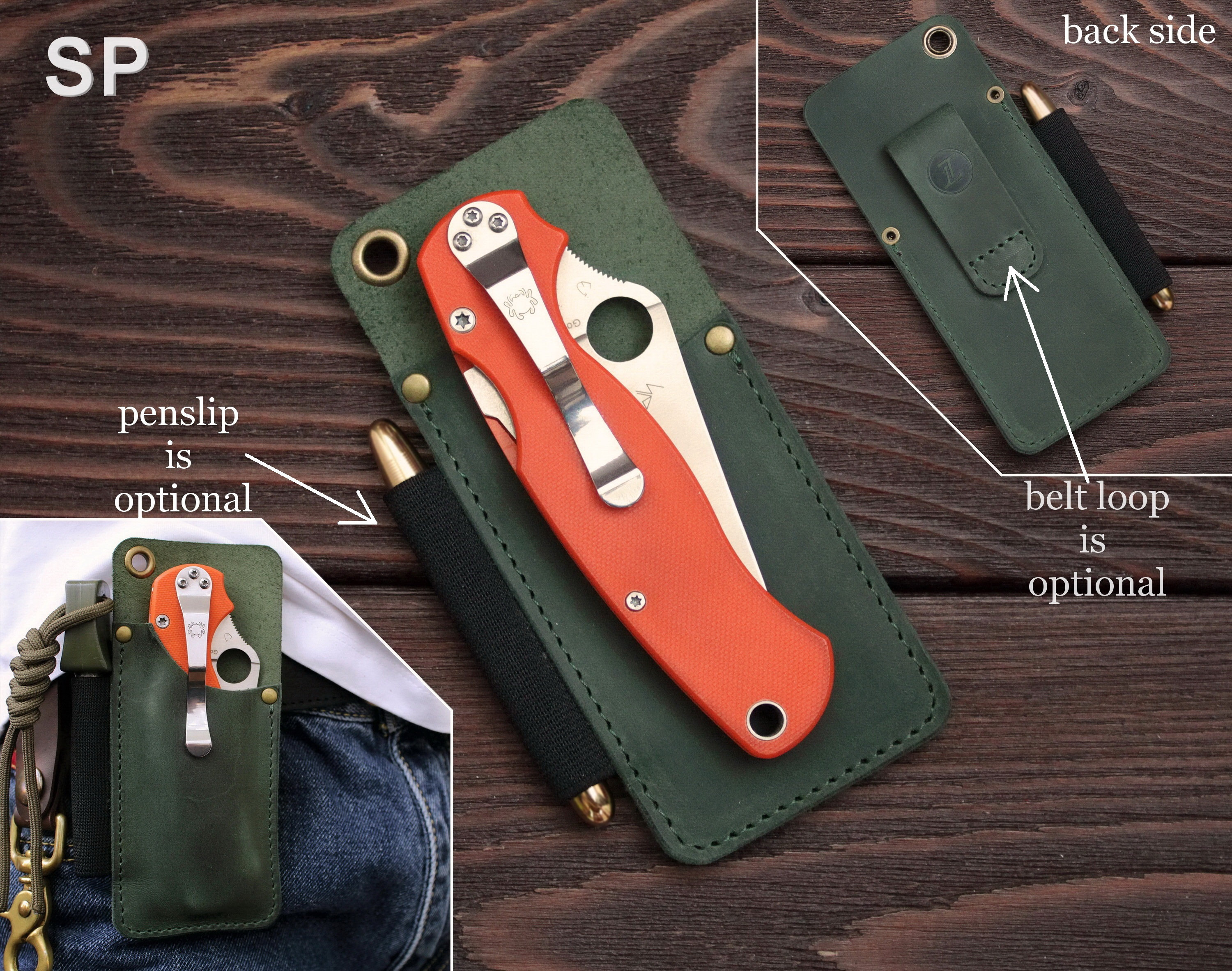 Swiss Army Knife Sheath EDC Pocket Slip With Belt Loop FREE Etsy Canada