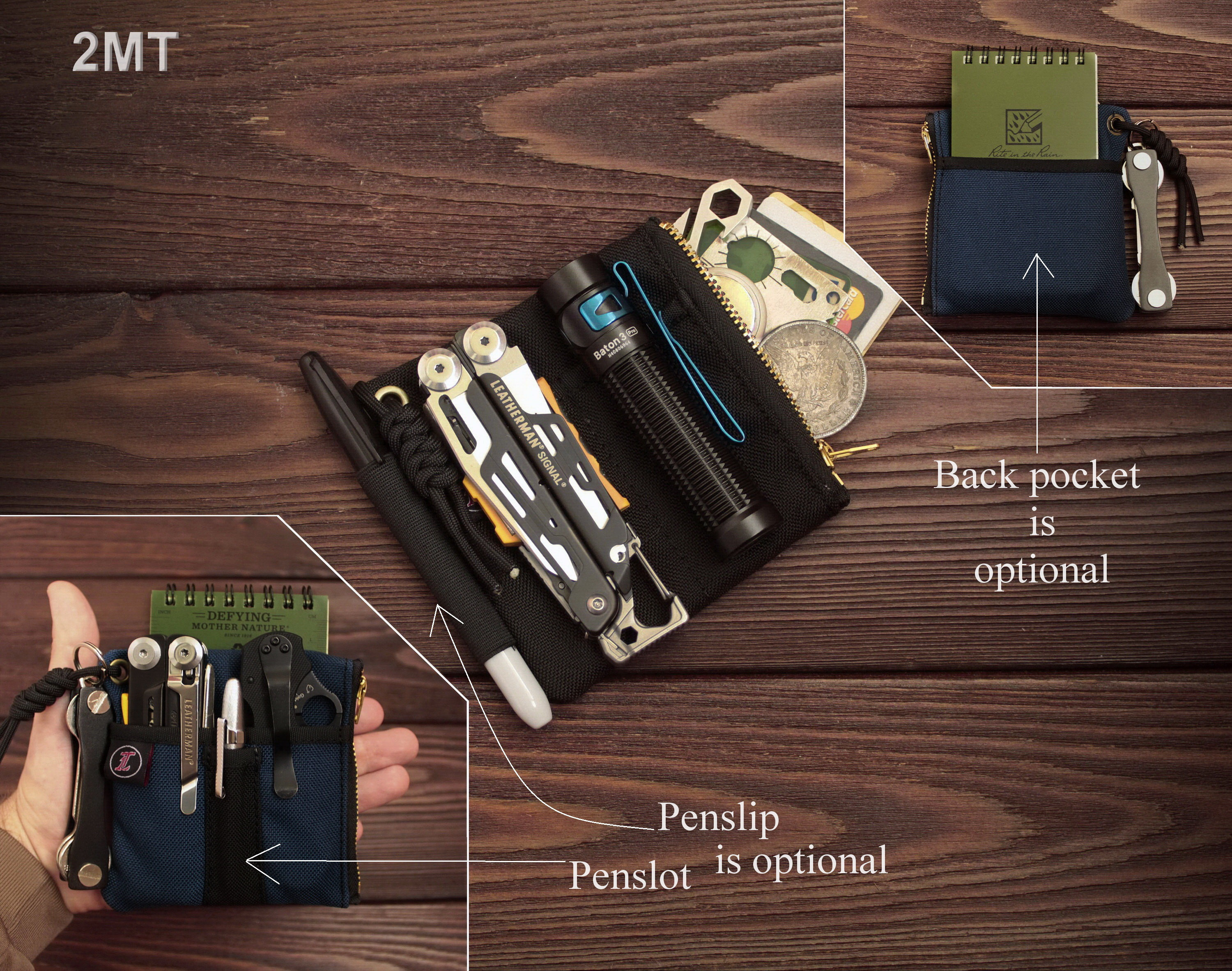 EDC Pocket Organizer EDC Pouch EDC Wallet Etsy