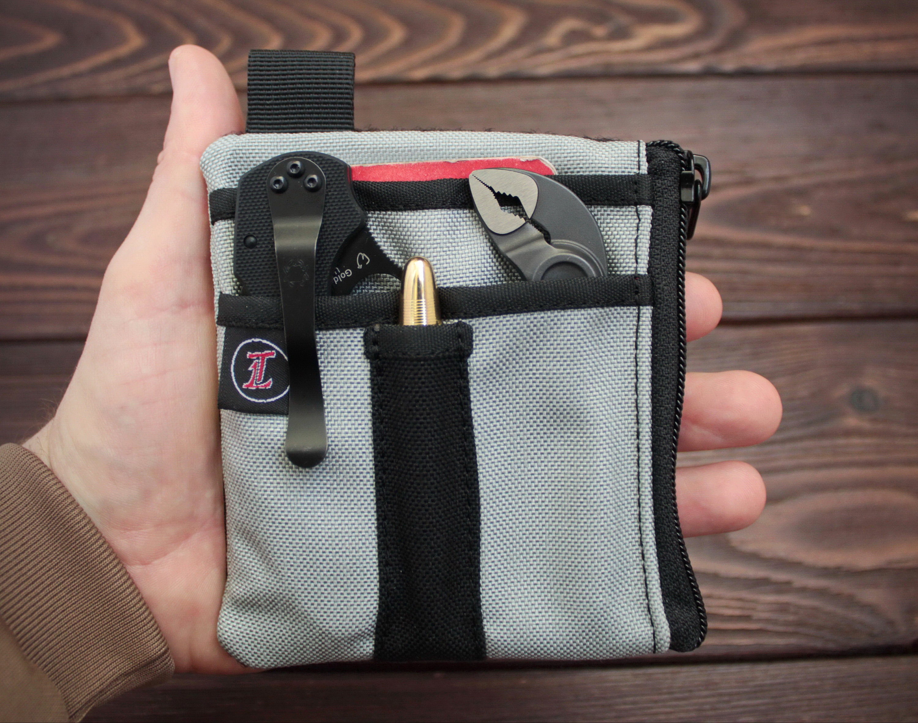 EDC Gear Pouch, EDC Organizer With Velcro 