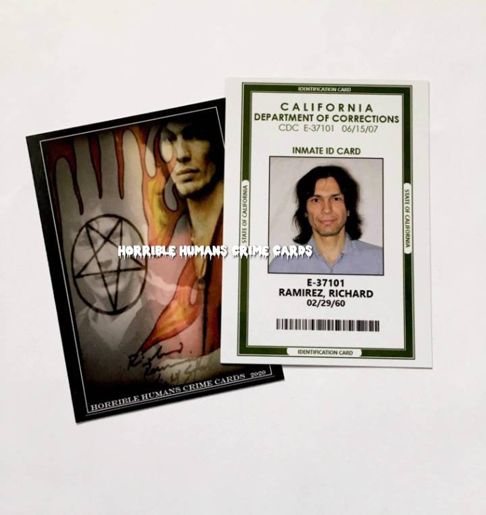 Serial Killer Trading Cards Sealed Pack Of 8 Horrible Etsy