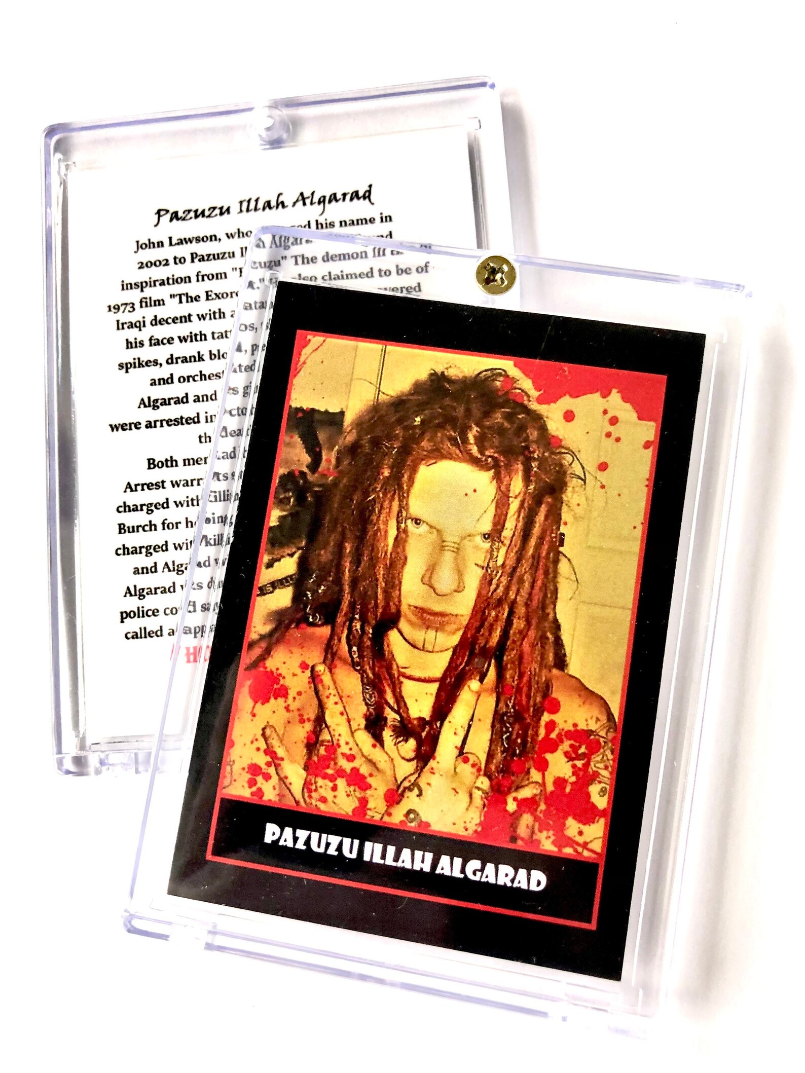 Pazuzu Algarad True Crime Collectors Case Horrible Humans | Etsy