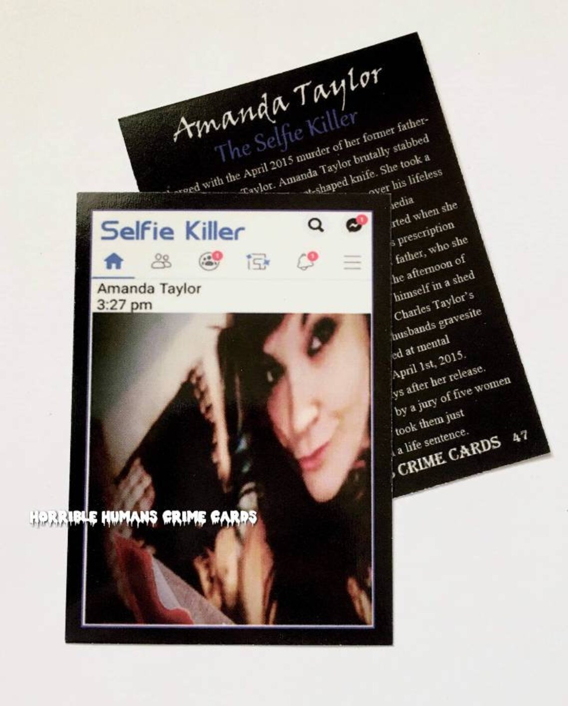 Serial Killer Trading Cards Sealed Pack Of 8 Horrible | Etsy