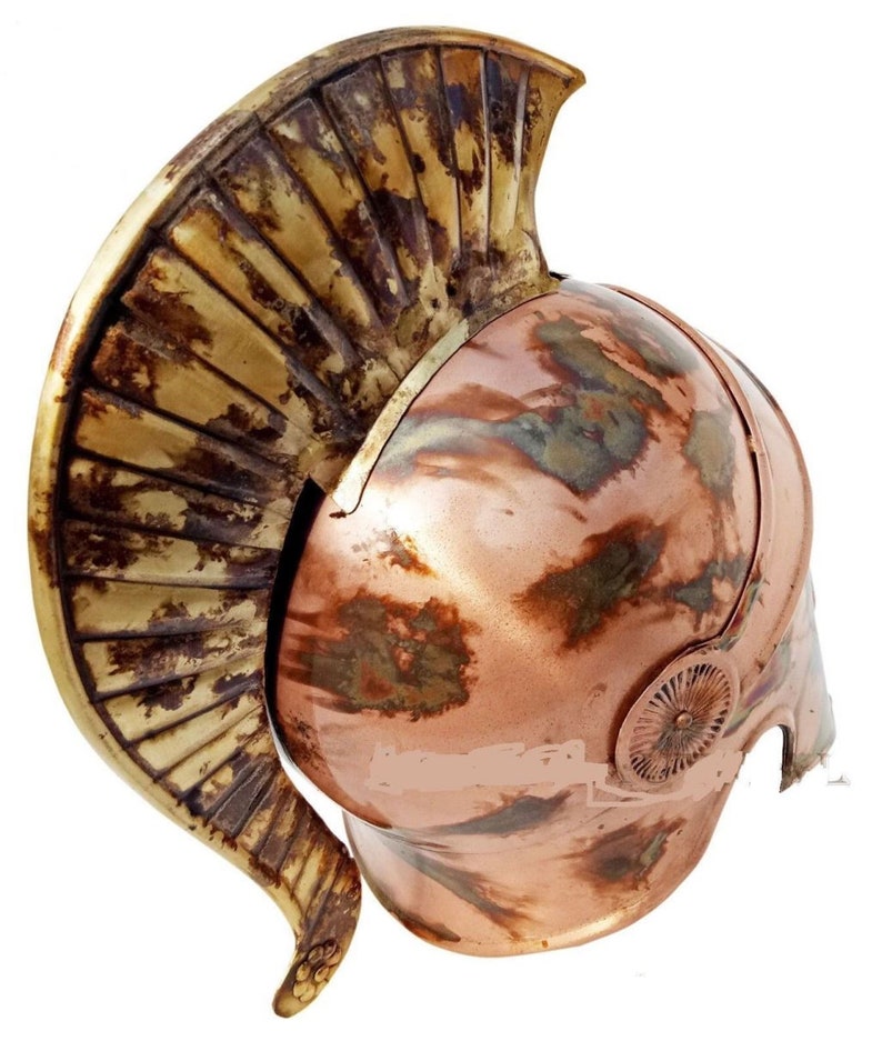 Medieval Corinthian Armor Helmet Antique Finish Reenactment Halloween Replica
