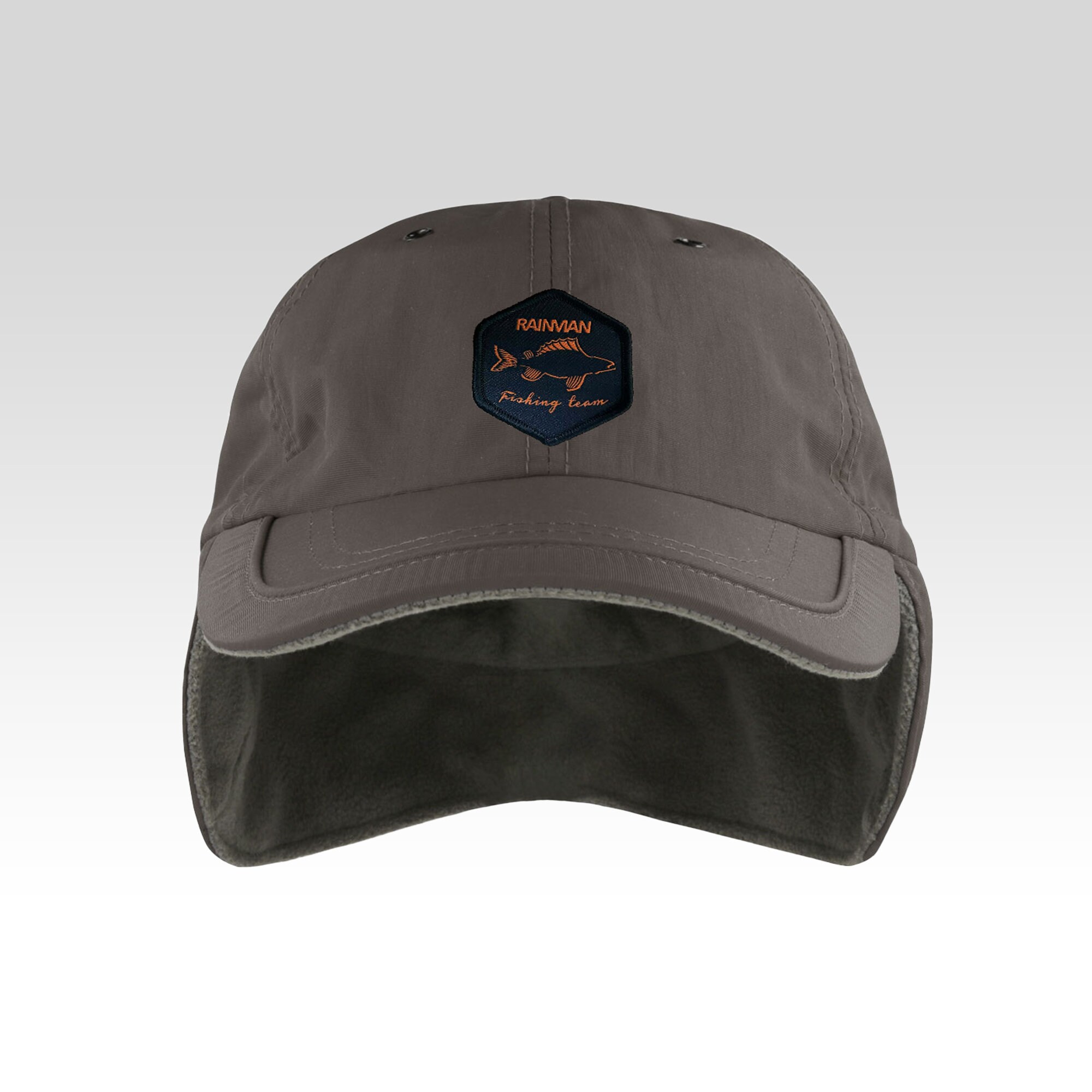 Fishing Hat With Ear Flaps. Men's Waterproof Fishing Hats, Fleece Lining. Warm Fishing Hat With