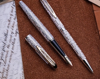 Waterman – CF Crocodile set -  fountain pen & Ballpoint