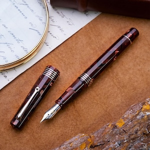Omas - Omas - 90. Rouge Bourgogne N. 35/90 - Stylo plume