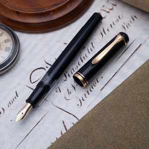 Pelikan - M250 Black Old Style 1985-97 - Füllfederhalter