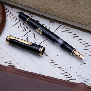 Pelikan - M600 Black Old Style W-Germany 1985-90 - Füllfederhalter