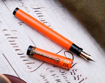 Aurora - International Orange - Fountain pen