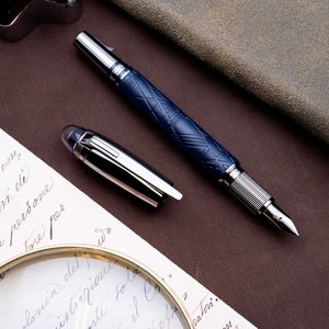 Montblanc - Starwalker SpaceBlue Douè - Stylo plume