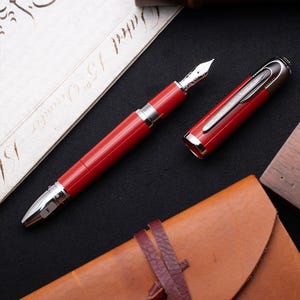 Montblanc - Great Characters: Enzo Ferrari Red Edition - Stylo plume